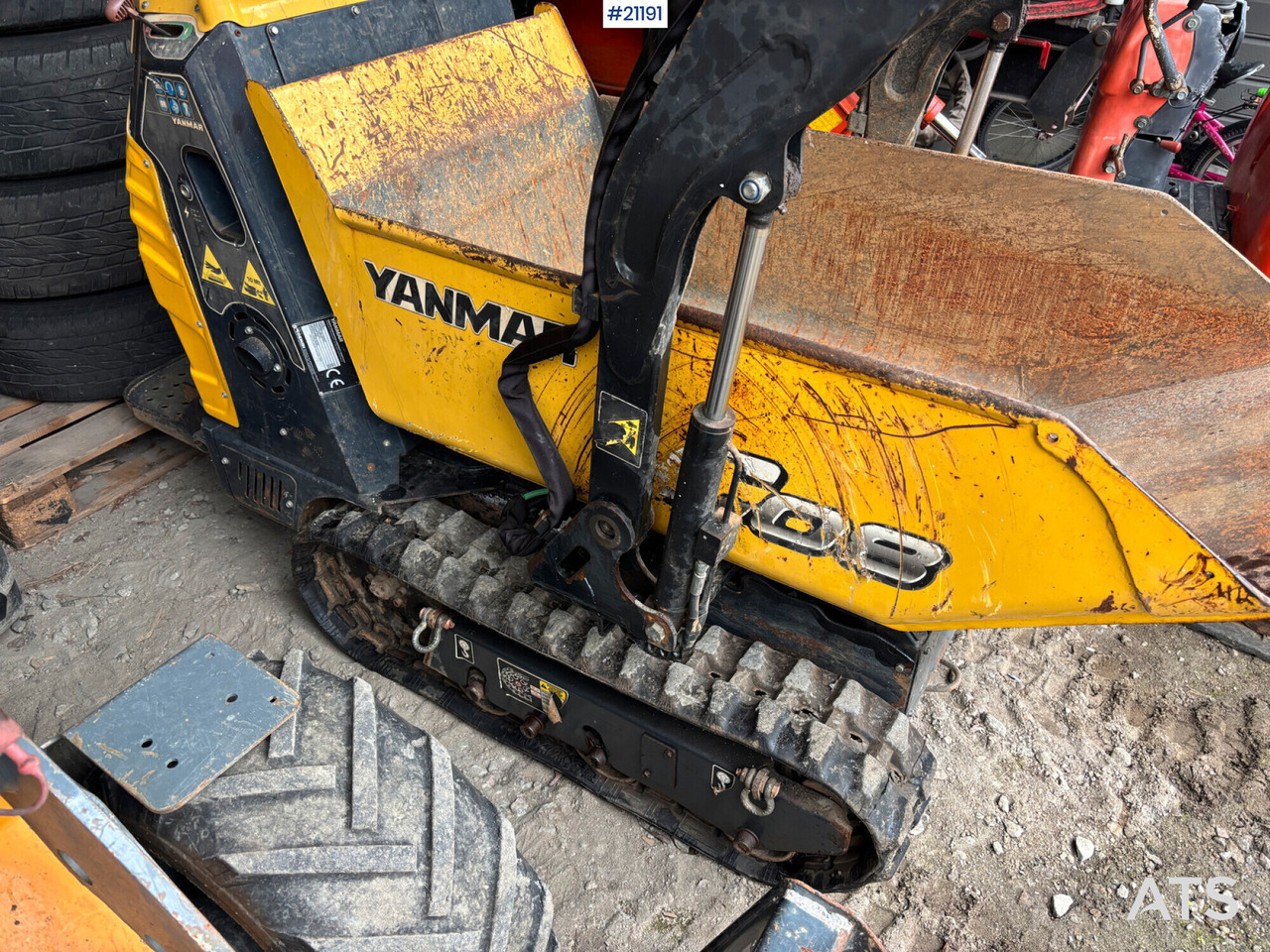 Yanmar C08 - Dúmper de cadenas: foto 1 Yanmar C08 - Dúmper de cadenas: foto 1