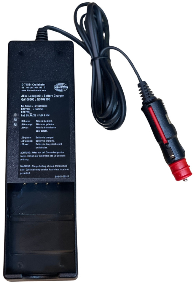 HBC charger QD109300 lighter - Sistema eléctrico para Grúa para camión: foto 3 HBC charger QD109300 lighter - Sistema eléctrico para Grúa para camión: foto 3