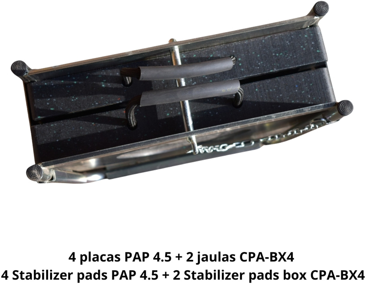 4 Stabilizer Pads PAP 4.5 + 2 Boxes CPA-BX4 OF-3-4P2J - Recambio para Grúa para camión: foto 3 4 Stabilizer Pads PAP 4.5 + 2 Boxes CPA-BX4 OF-3-4P2J - Recambio para Grúa para camión: foto 3