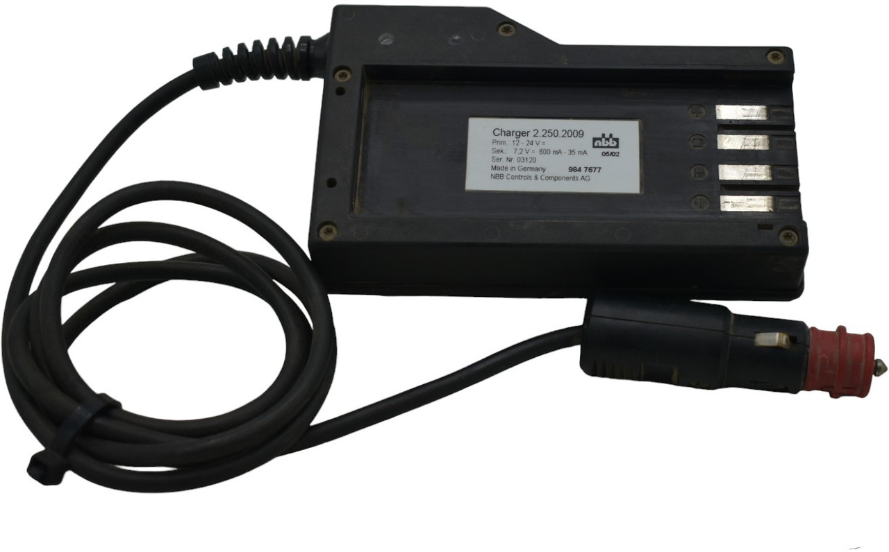 NBB HIAB BATTERY CHARGER 9847677 9847677 - Recambio para Grúa para camión: foto 1 NBB HIAB BATTERY CHARGER 9847677 9847677 - Recambio para Grúa para camión: foto 1