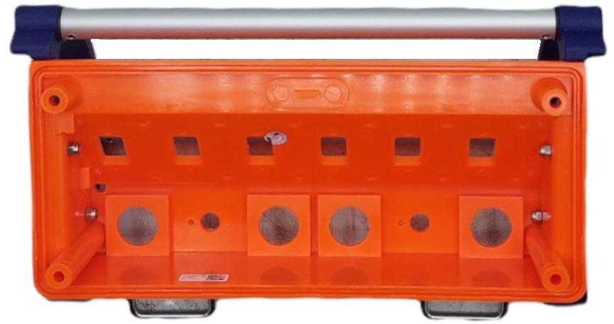 Transmitter housing upper part linus 4, drilled HBC Linus 4 - Sistema eléctrico para Grúa para camión: foto 1 Transmitter housing upper part linus 4, drilled HBC Linus 4 - Sistema eléctrico para Grúa para camión: foto 1