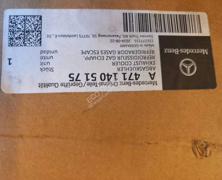 Mercedes - Sistema de escape para Camión: foto 1 Mercedes - Sistema de escape para Camión: foto 1