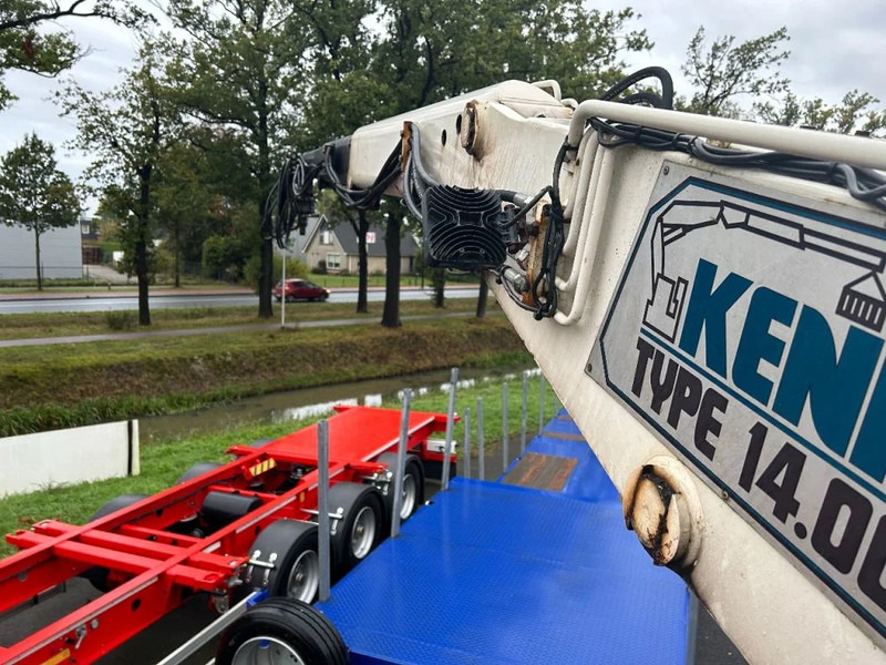 Semirremolque plataforma/ Caja abierta Carnehl Stenen vervoer oplegger met Kennis kraan: foto 7