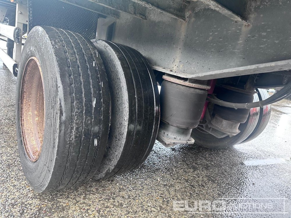 Equipo de construcción 2002 Floor Box Trailer, 2 Axle, Rolldoor, Taillift (Dutch Reg. Docs): foto 12