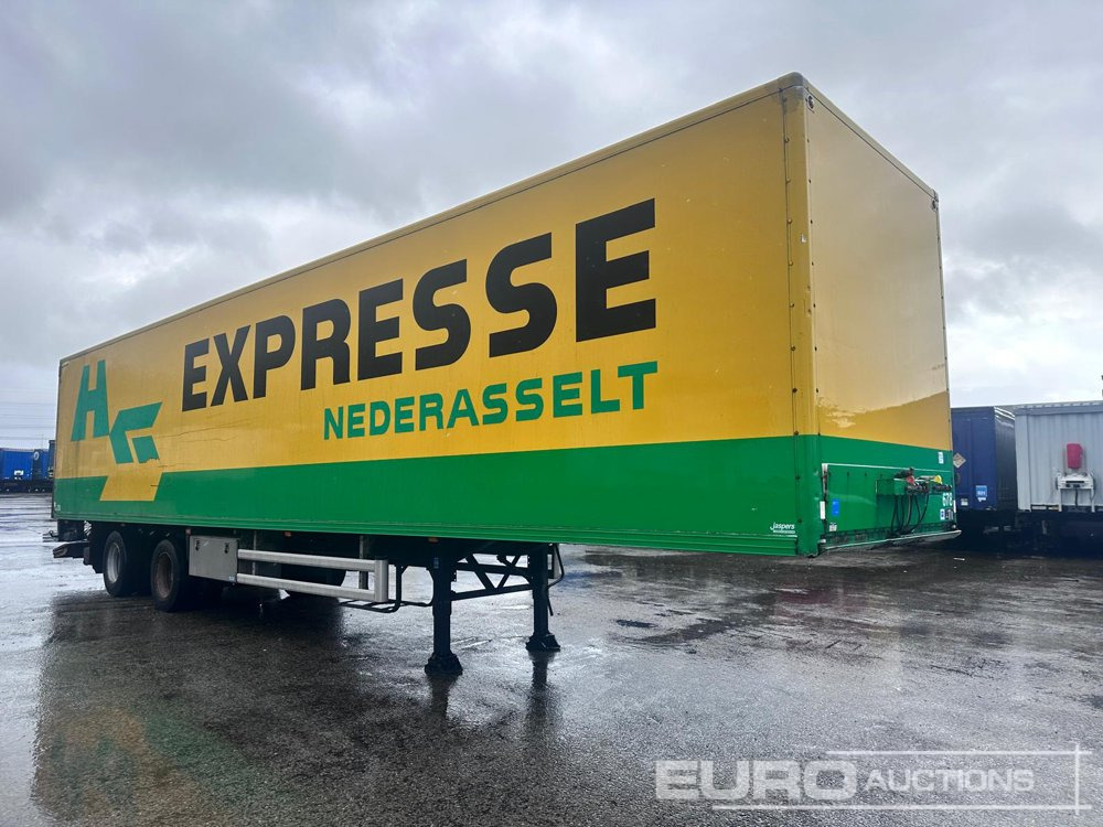 Equipo de construcción 2002 Floor Box Trailer, 2 Axle, Rolldoor, Taillift (Dutch Reg. Docs): foto 7