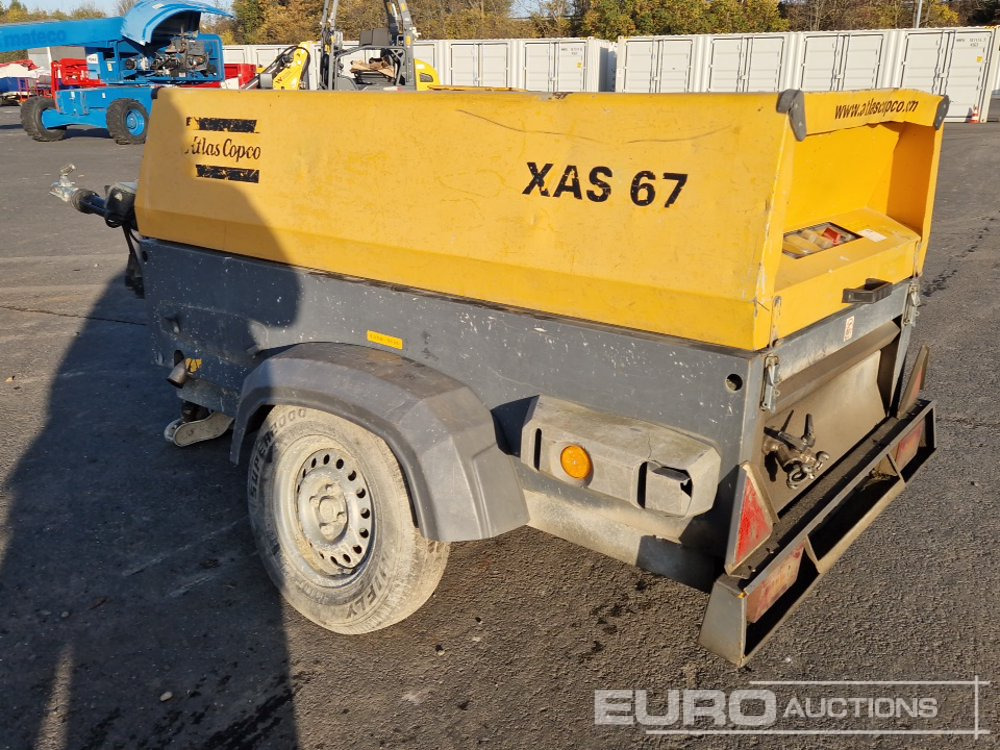 2011 Atlas Copco XAS67DD 120CFM - Compresor de aire: foto 2 2011 Atlas Copco XAS67DD 120CFM - Compresor de aire: foto 2