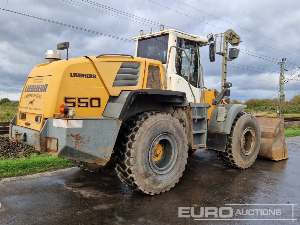 2012 Liebherr L550 - Cargadora de ruedas: foto 5 2012 Liebherr L550 - Cargadora de ruedas: foto 5