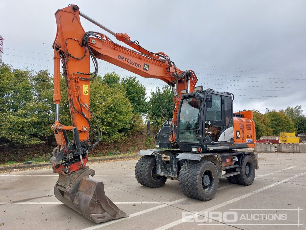 2018 Hitachi ZX170W-6 - Excavadora de ruedas: foto 1 2018 Hitachi ZX170W-6 - Excavadora de ruedas: foto 1