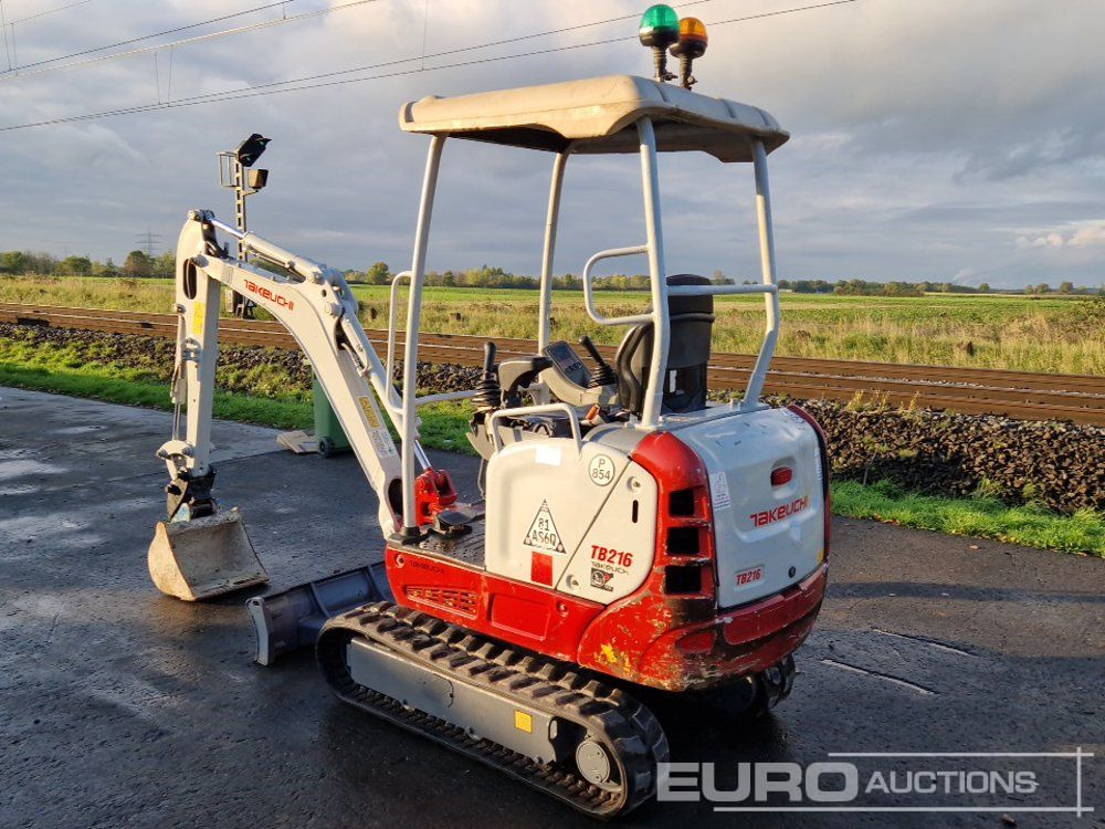 2018 Takeuchi TB216 - Miniexcavadora: foto 3 2018 Takeuchi TB216 - Miniexcavadora: foto 3