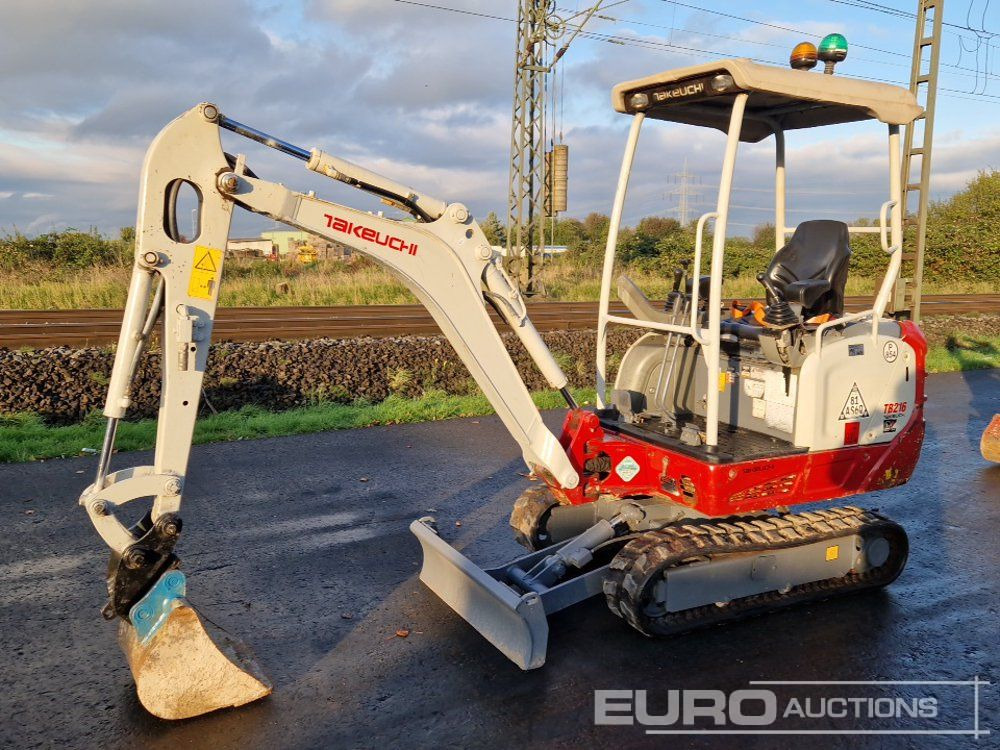 2018 Takeuchi TB216 - Miniexcavadora: foto 1 2018 Takeuchi TB216 - Miniexcavadora: foto 1