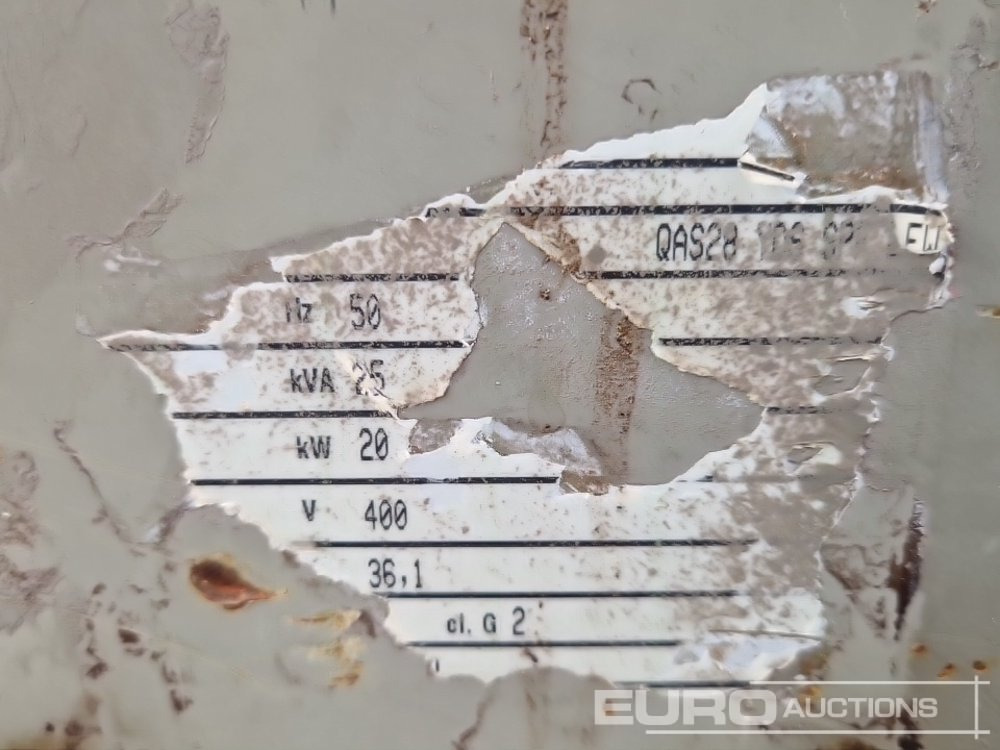 Generador industriale Atlas Copco QAS28: foto 15