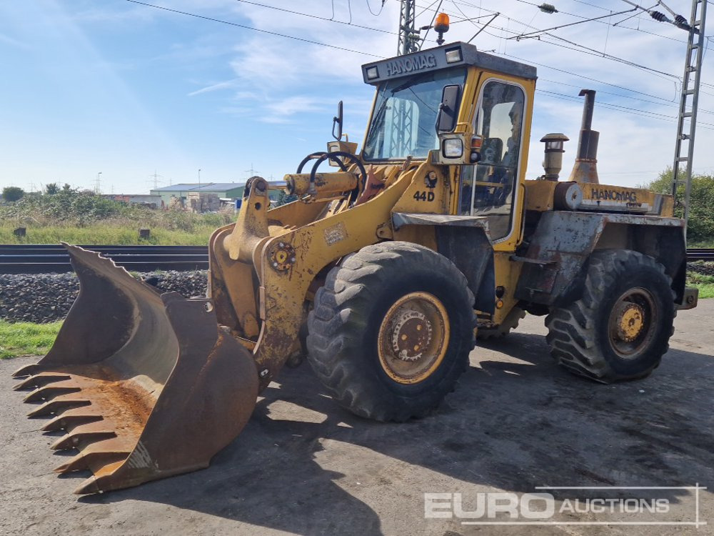 Hanomag 44D - Cargadora de ruedas: foto 1 Hanomag 44D - Cargadora de ruedas: foto 1
