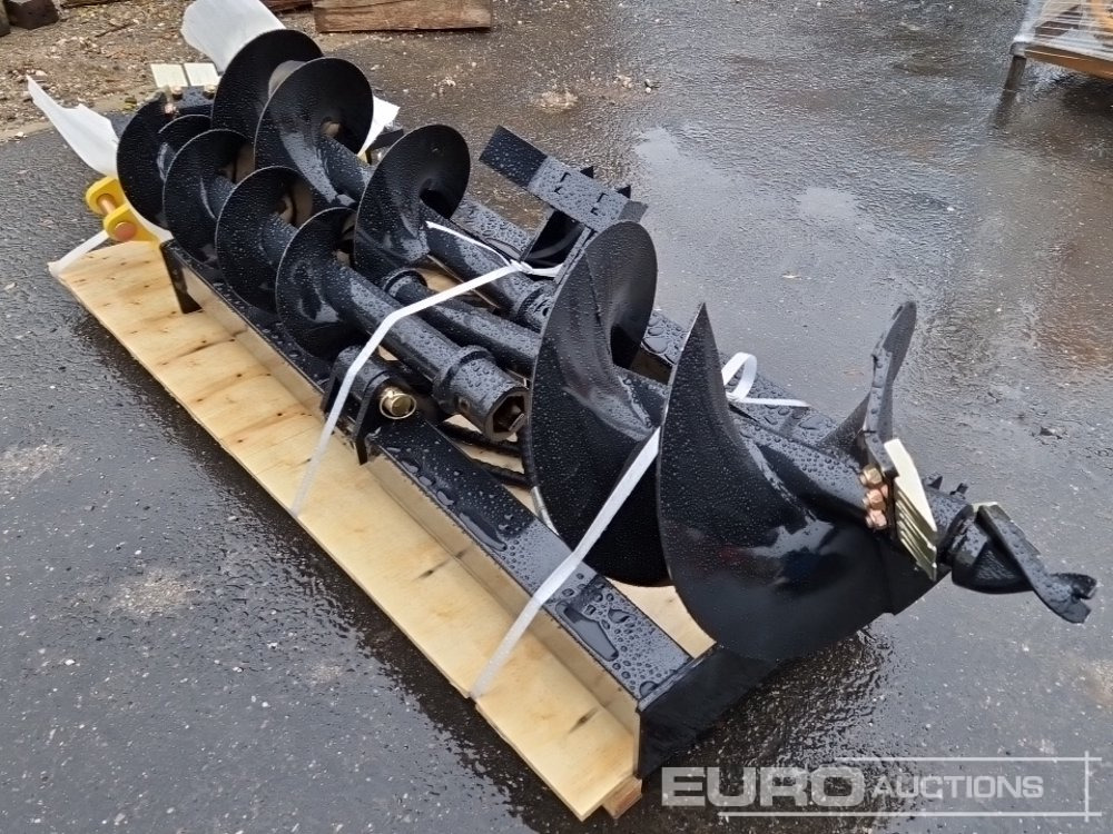 Unused 2025 GIYI Skidsteer Auger, 8” Alloy Auger, With 12”/16” Auger Rod - Implemento para Minicargadora: foto 5 Unused 2025 GIYI Skidsteer Auger, 8” Alloy Auger, With 12”/16” Auger Rod - Implemento para Minicargadora: foto 5