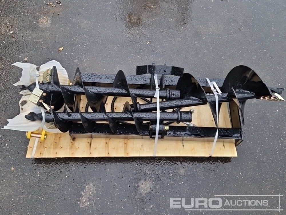 Unused 2025 GIYI Skidsteer Auger, 8” Alloy Auger, With 12”/16” Auger Rod - Implemento para Minicargadora: foto 1 Unused 2025 GIYI Skidsteer Auger, 8” Alloy Auger, With 12”/16” Auger Rod - Implemento para Minicargadora: foto 1