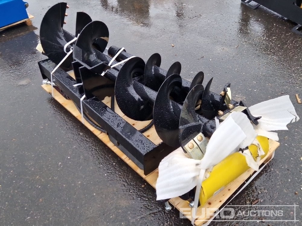 Unused 2025 GIYI Skidsteer Auger, 8” Alloy Auger, With 12”/16” Auger Rod - Implemento para Minicargadora: foto 3 Unused 2025 GIYI Skidsteer Auger, 8” Alloy Auger, With 12”/16” Auger Rod - Implemento para Minicargadora: foto 3