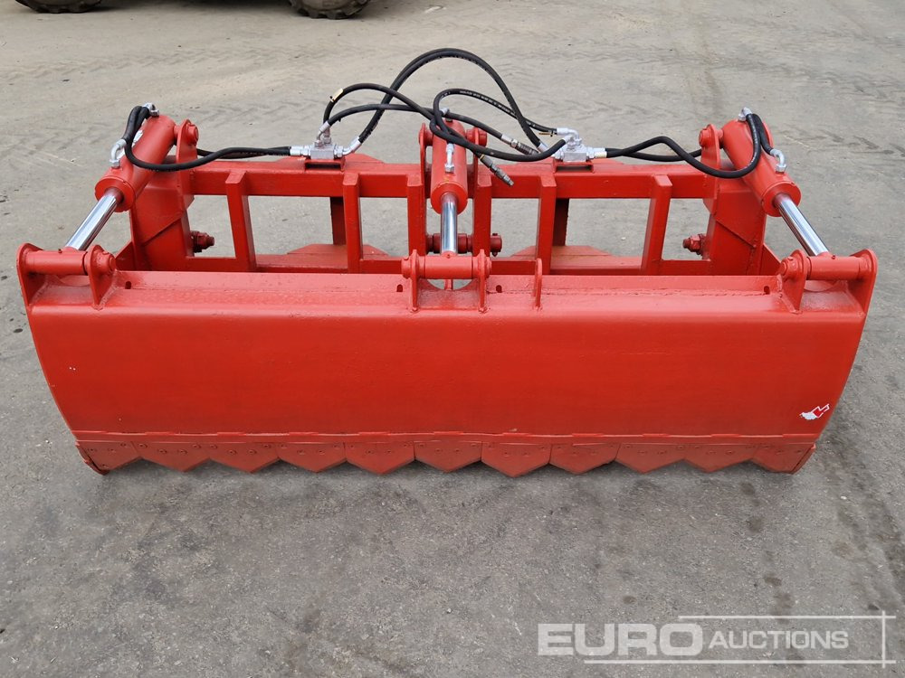 REDLOCK 72" Front Loading Grapple Bucket to suit Euro Hitch - Cazo: foto 5 REDLOCK 72" Front Loading Grapple Bucket to suit Euro Hitch - Cazo: foto 5