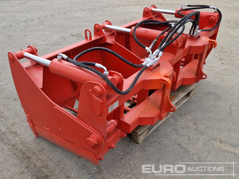 REDLOCK 72" Front Loading Grapple Bucket to suit Euro Hitch - Cazo: foto 2 REDLOCK 72" Front Loading Grapple Bucket to suit Euro Hitch - Cazo: foto 2