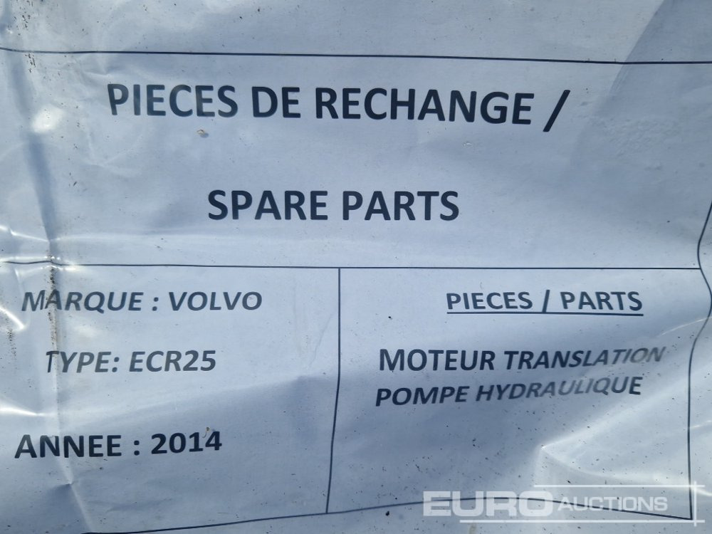 Recambio para Excavadora Final Drive (2 of) + Hydraulic Pump to suit Volvo ECR25D: foto 8
