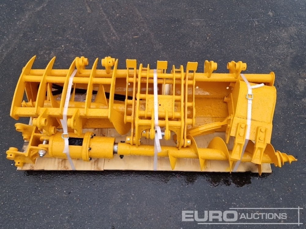 Unused 2025 GIYI QTY (8) CAT 301 Excavator Attachment, Rake, Ripper, Grabber, 12” Auger, 16” Auger, 8” Digging Bucket, 24”, 32” Ditching Bucket - Cazo: foto 1 Unused 2025 GIYI QTY (8) CAT 301 Excavator Attachment, Rake, Ripper, Grabber, 12” Auger, 16” Auger, 8” Digging Bucket, 24”, 32” Ditching Bucket - Cazo: foto 1