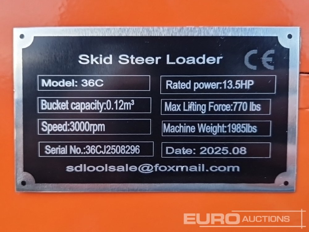 Minicargadora de cadenas Unused 2025 MMS MS36C: foto 22 Minicargadora de cadenas Unused 2025 MMS MS36C: foto 22