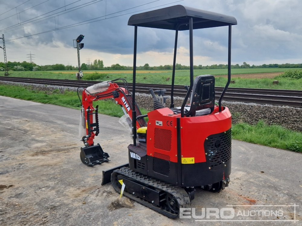 Unused 2025 Miva VA15 - Miniexcavadora: foto 3 Unused 2025 Miva VA15 - Miniexcavadora: foto 3