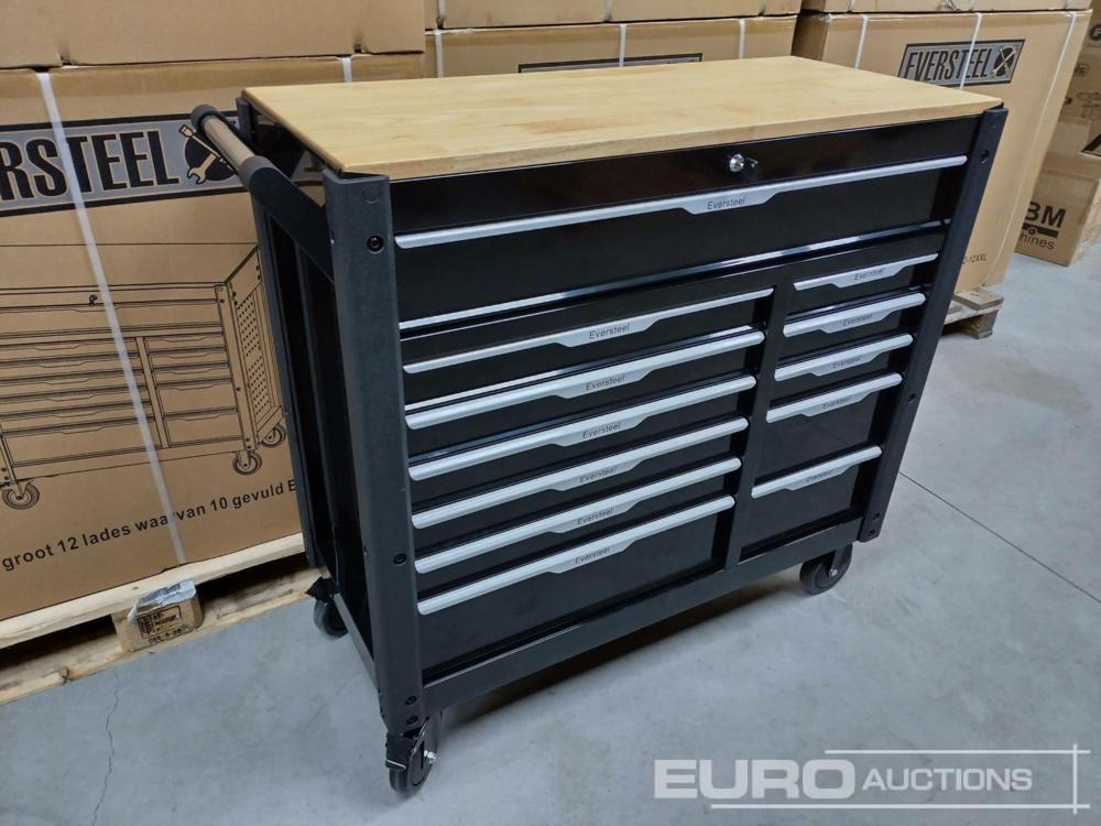 Unused Eversteel EV22-12XXL Tool Cabinet, 12 Drawers incl. Heavy Duty Truck Tools - Equipo de taller: foto 2 Unused Eversteel EV22-12XXL Tool Cabinet, 12 Drawers incl. Heavy Duty Truck Tools - Equipo de taller: foto 2