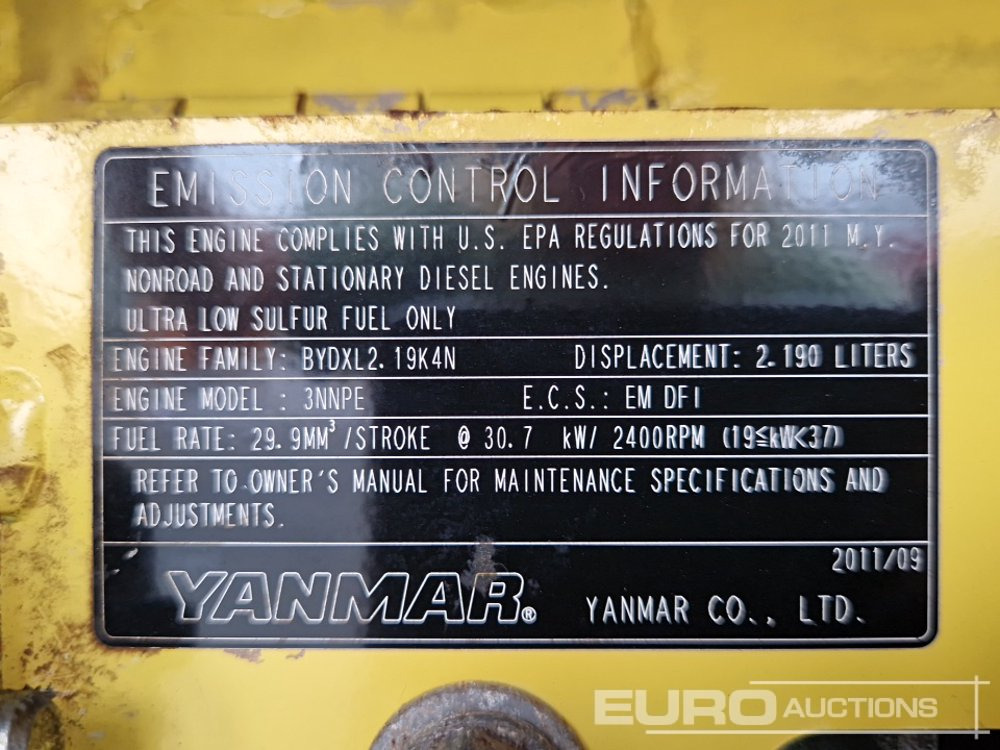 Miniexcavadora Yanmar ViO55-5B: foto 14