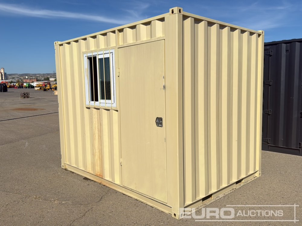 10.2ft Mini Container, Single Walk Door, Look Box, Window, Fork Pockets / Contenedor - Contenedor marítimo: foto 2 10.2ft Mini Container, Single Walk Door, Look Box, Window, Fork Pockets / Contenedor - Contenedor marítimo: foto 2
