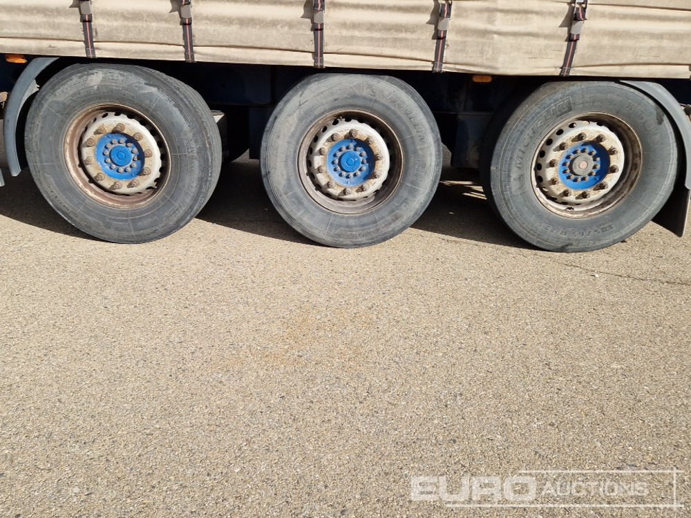 2001 Trailer Profi PRSH24 3 Axle Cuartainsider Trailer (Spanish Reg Docs Available / Documentación Española Disponible) - Semirremolque lona: foto 5 2001 Trailer Profi PRSH24 3 Axle Cuartainsider Trailer (Spanish Reg Docs Available / Documentación Española Disponible) - Semirremolque lona: foto 5