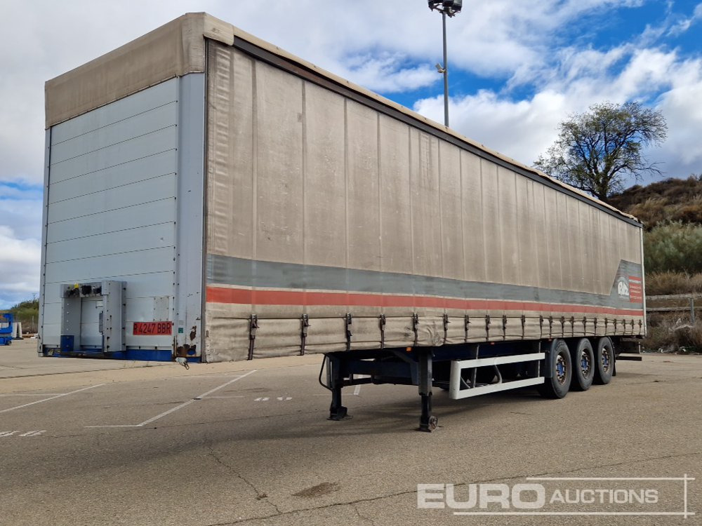 2001 Trailer Profi PRSH24 3 Axle Cuartainsider Trailer (Spanish Reg Docs Available / Documentación Española Disponible) - Semirremolque lona: foto 1 2001 Trailer Profi PRSH24 3 Axle Cuartainsider Trailer (Spanish Reg Docs Available / Documentación Española Disponible) - Semirremolque lona: foto 1
