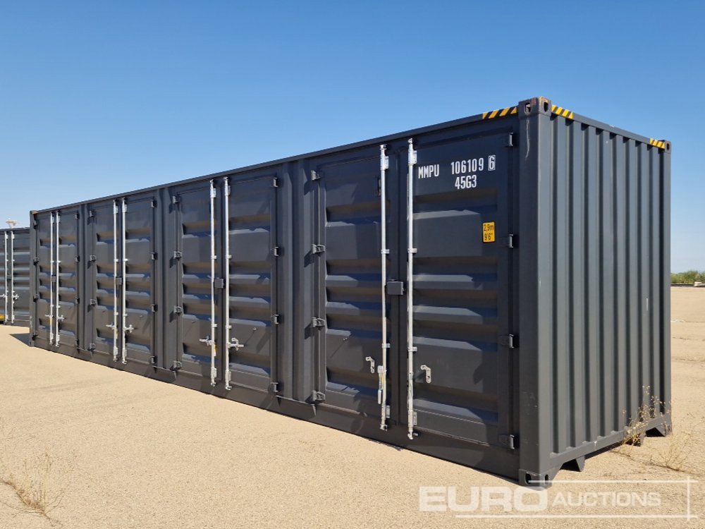 40' HQ Container, One Side Multi Door, 4 Doors / Contenedor - Contenedor marítimo: foto 2 40' HQ Container, One Side Multi Door, 4 Doors / Contenedor - Contenedor marítimo: foto 2