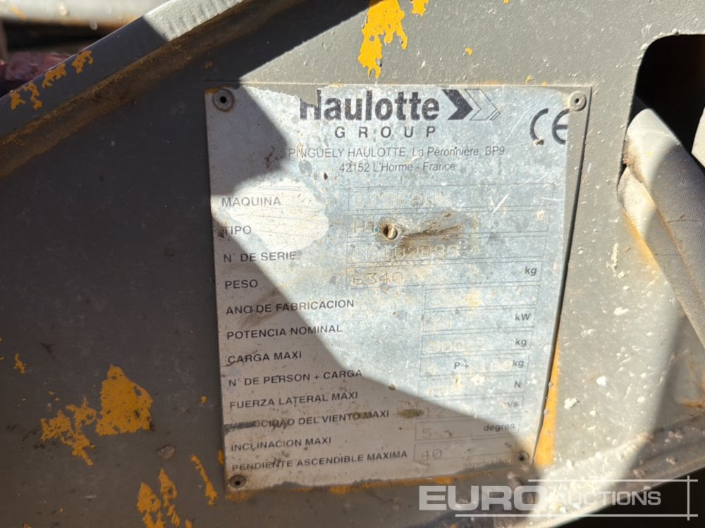 Plataforma de tijeras Haulotte H15SX: foto 24 Plataforma de tijeras Haulotte H15SX: foto 24