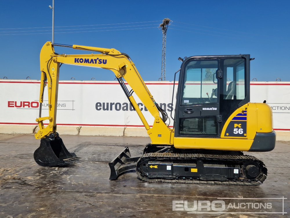 Komatsu PC56-7 - Miniexcavadora: foto 2 Komatsu PC56-7 - Miniexcavadora: foto 2