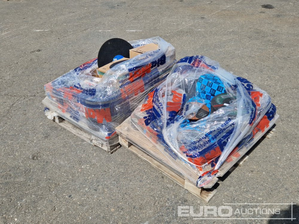 Pallet of Grinder Disks (2 of) / Palet de Discos de Corte y Desgaste - Equipo de construcción: foto 3 Pallet of Grinder Disks (2 of) / Palet de Discos de Corte y Desgaste - Equipo de construcción: foto 3