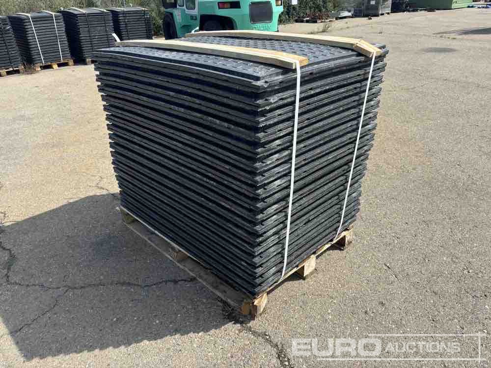 Pallet of Plastic Connectable Road Plates, 1200x800x28mm, 22kg per Plate (35 of) Moved to OCT 25 - Equipo de construcción: foto 5 Pallet of Plastic Connectable Road Plates, 1200x800x28mm, 22kg per Plate (35 of) Moved to OCT 25 - Equipo de construcción: foto 5