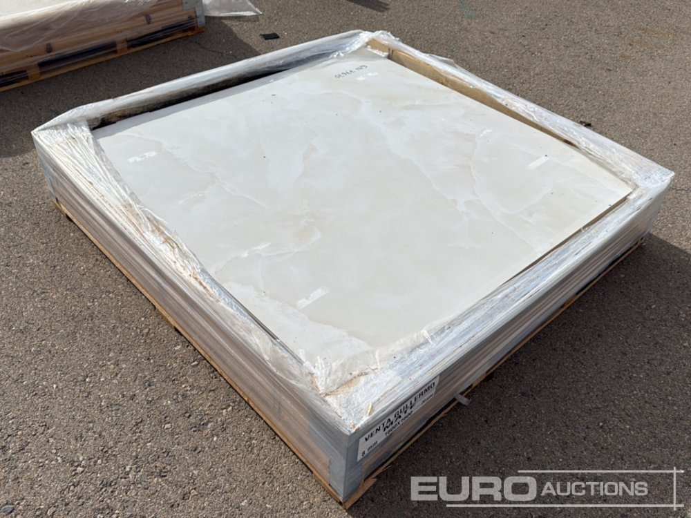 Pallet of Tiles 1,60 x 1,60m (20 Pieces 51.2m2) - Equipo de construcción: foto 3 Pallet of Tiles 1,60 x 1,60m (20 Pieces 51.2m2) - Equipo de construcción: foto 3