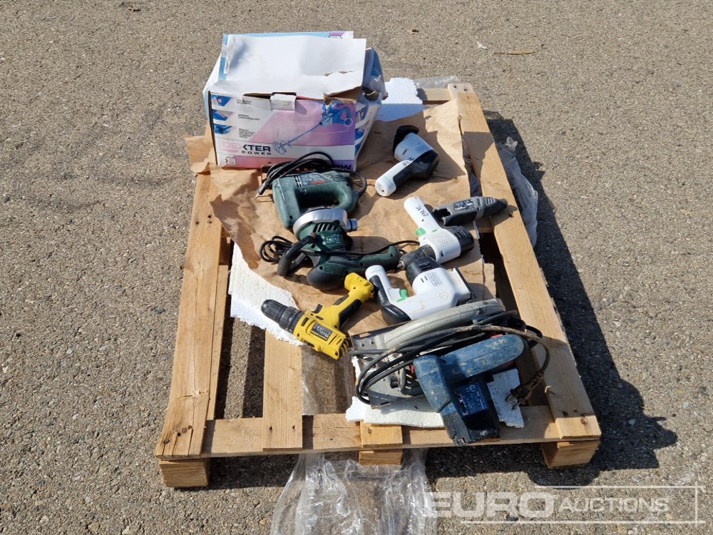 Pallet of Various Power Tools - Equipo de construcción: foto 4 Pallet of Various Power Tools - Equipo de construcción: foto 4
