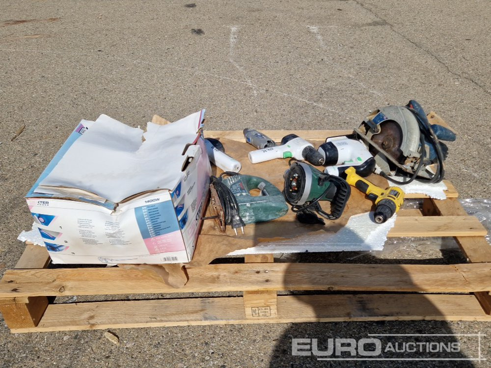 Pallet of Various Power Tools - Equipo de construcción: foto 2 Pallet of Various Power Tools - Equipo de construcción: foto 2