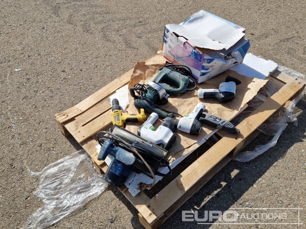 Pallet of Various Power Tools - Equipo de construcción: foto 5 Pallet of Various Power Tools - Equipo de construcción: foto 5