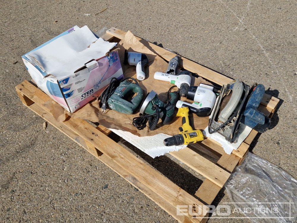 Pallet of Various Power Tools - Equipo de construcción: foto 3 Pallet of Various Power Tools - Equipo de construcción: foto 3