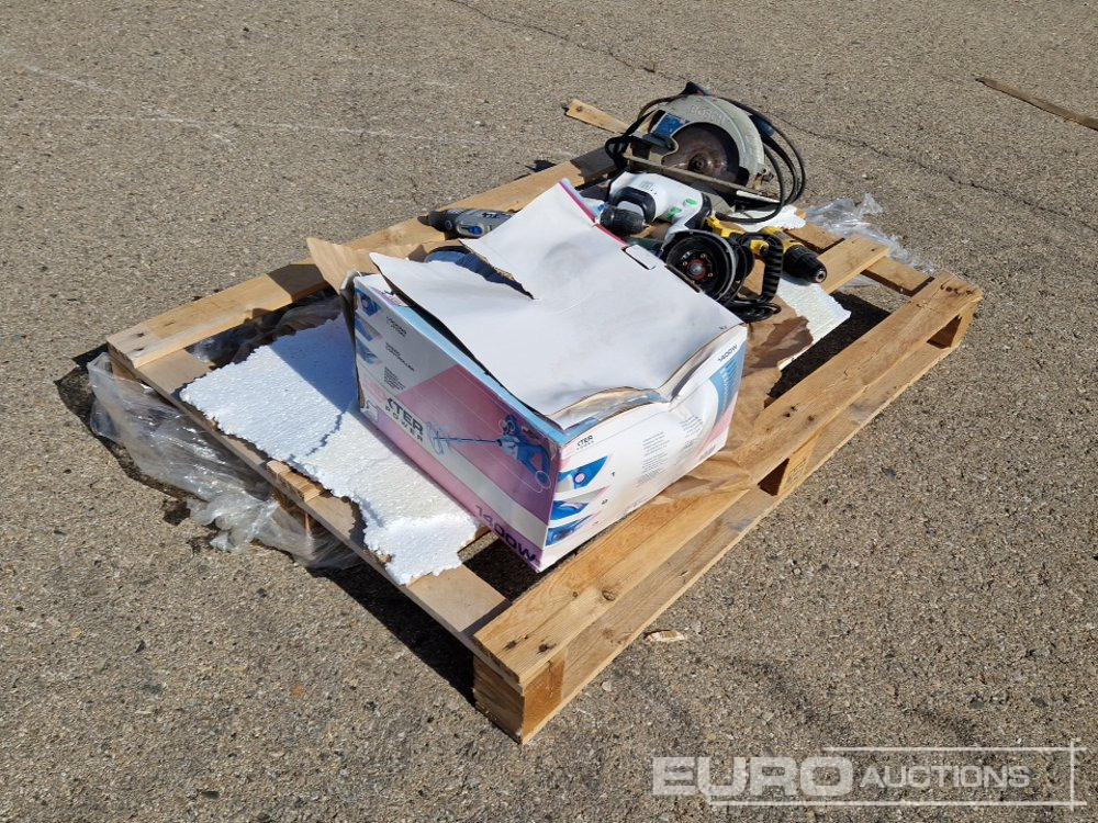 Pallet of Various Power Tools - Equipo de construcción: foto 1 Pallet of Various Power Tools - Equipo de construcción: foto 1