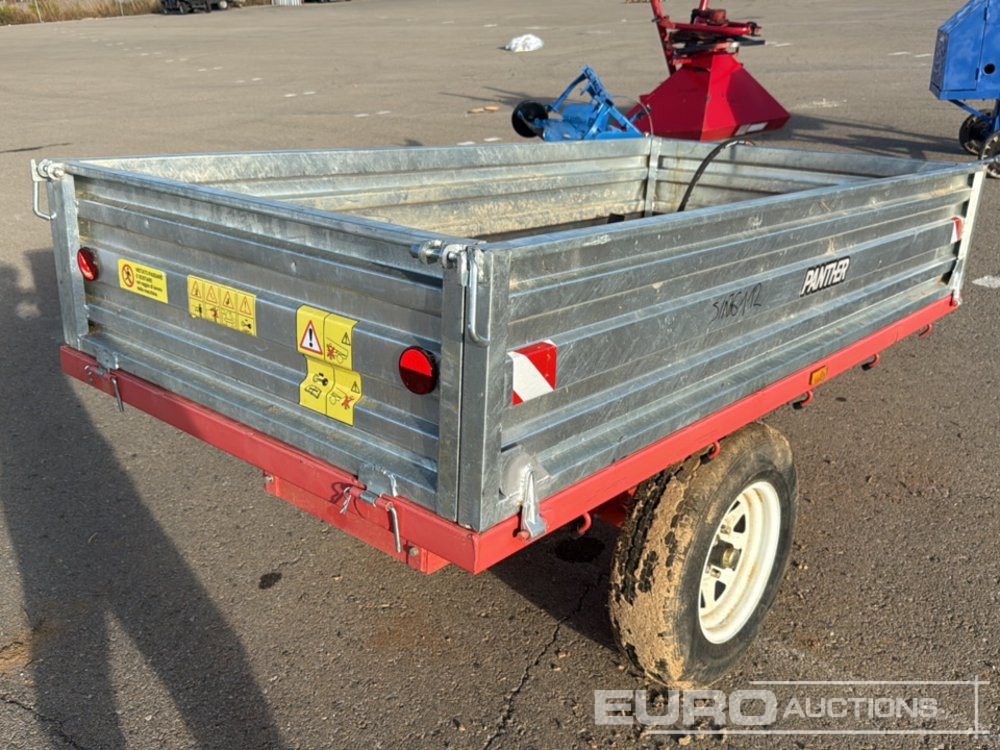 Panther Single Axle Trailer - Remolque plataforma/ Caja abierta: foto 3 Panther Single Axle Trailer - Remolque plataforma/ Caja abierta: foto 3