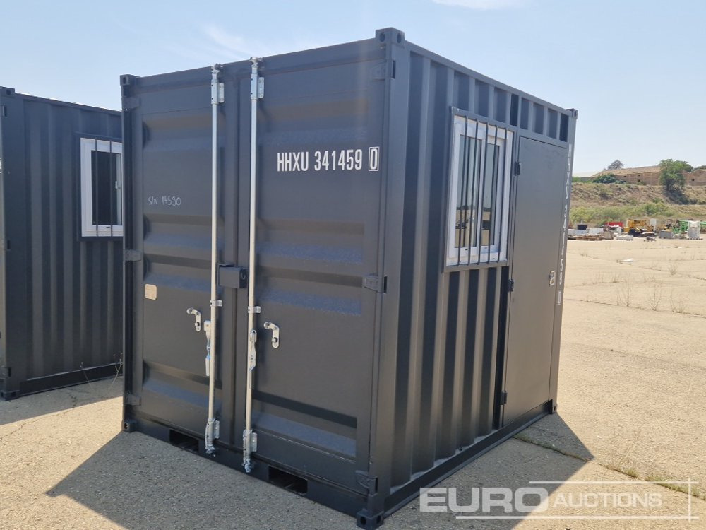 Unused 2025 10.2ft Mini Container, Single Walk Door, Look Box, Window, Fork Pockets / Contenedor - Contenedor marítimo: foto 1 Unused 2025 10.2ft Mini Container, Single Walk Door, Look Box, Window, Fork Pockets / Contenedor - Contenedor marítimo: foto 1