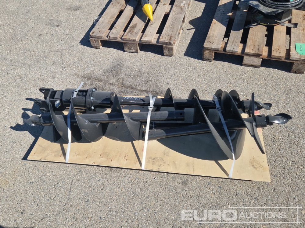 Unused 2025 Captok Auger, Qty (3 of) Auger 8", With 12"/16" Auger Rod to suit 1-2 Ton Excavator - Taladro para tierra: foto 5 Unused 2025 Captok Auger, Qty (3 of) Auger 8", With 12"/16" Auger Rod to suit 1-2 Ton Excavator - Taladro para tierra: foto 5