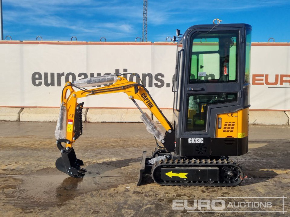 Unused 2025 Captok CK13C - Miniexcavadora: foto 2 Unused 2025 Captok CK13C - Miniexcavadora: foto 2