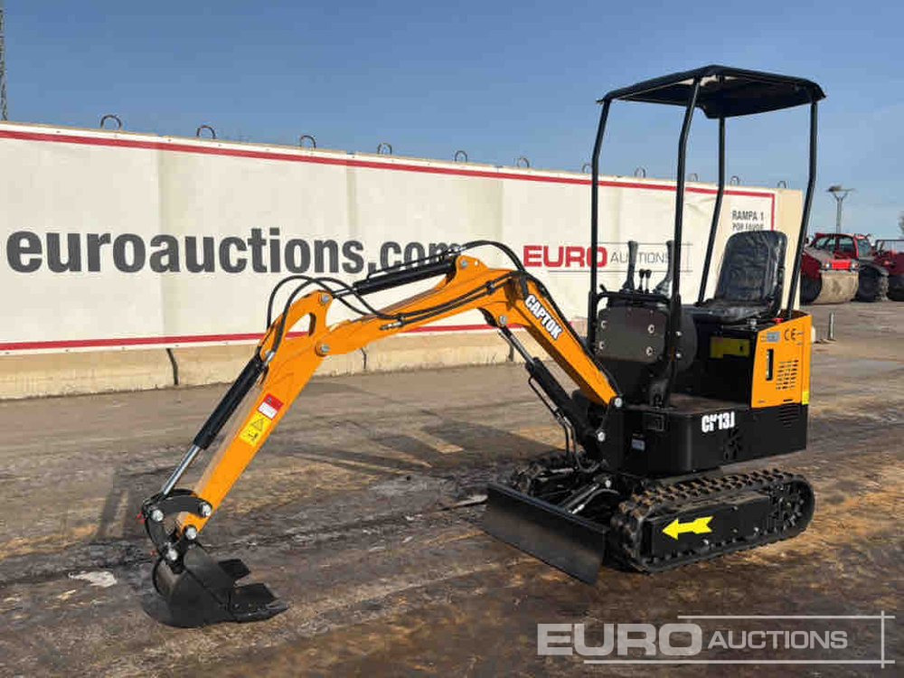Unused 2025 Captok CK13J - Miniexcavadora: foto 1 Unused 2025 Captok CK13J - Miniexcavadora: foto 1