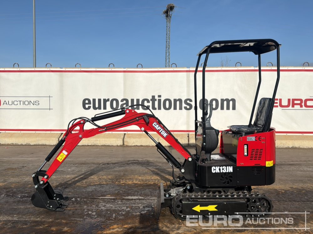 Unused 2025 Captok CK13J - Miniexcavadora: foto 2 Unused 2025 Captok CK13J - Miniexcavadora: foto 2