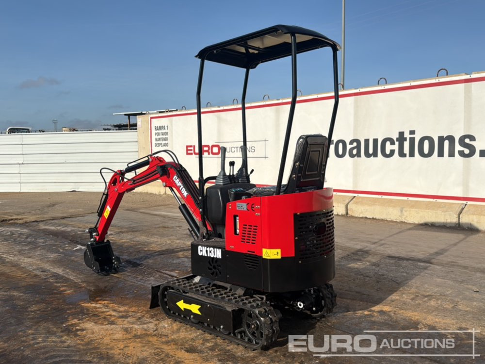 Unused 2025 Captok CK13J - Miniexcavadora: foto 3 Unused 2025 Captok CK13J - Miniexcavadora: foto 3