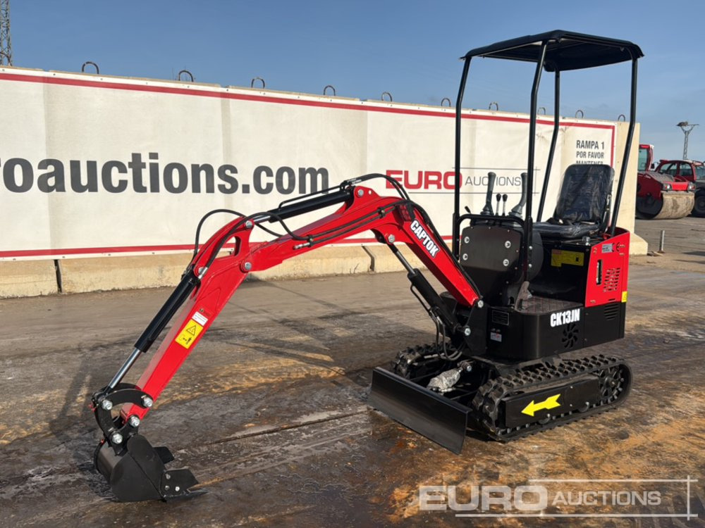 Unused 2025 Captok CK13J - Miniexcavadora: foto 1 Unused 2025 Captok CK13J - Miniexcavadora: foto 1