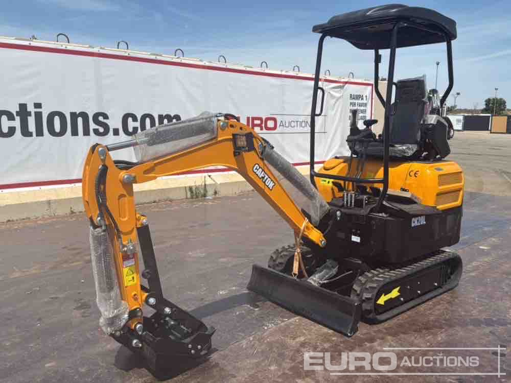 Unused 2025 Captok CK20 - Miniexcavadora: foto 1 Unused 2025 Captok CK20 - Miniexcavadora: foto 1
